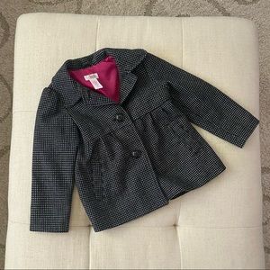 Girl’s Circo Wool Coat SZ 5T